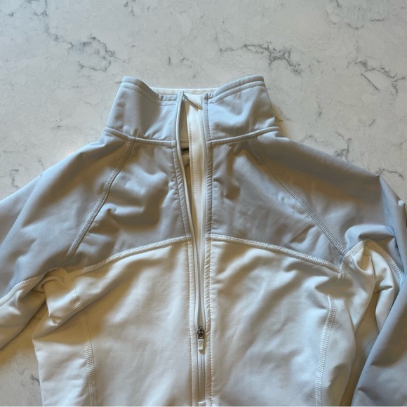 Nike Pro 1/2 Zip in Gray & White Size XS - Picture 3 of 9